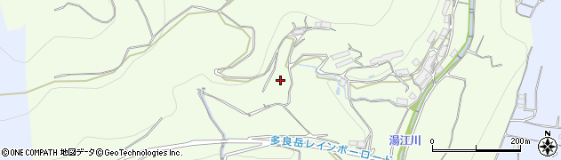 長崎県諫早市高来町善住寺周辺の地図