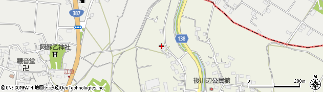 熊本県合志市栄92周辺の地図