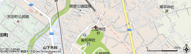 長崎県大村市三城町周辺の地図