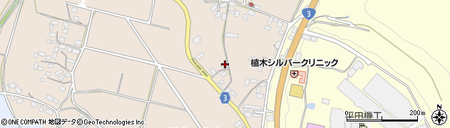 熊本県熊本市北区植木町山本652周辺の地図