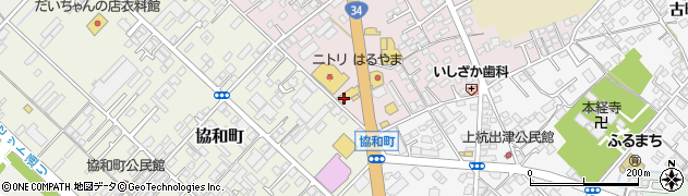 ホンダカーズ長崎大村松並店周辺の地図