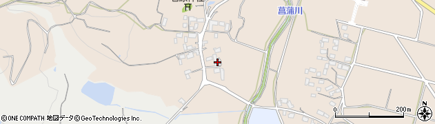 熊本県熊本市北区植木町山本1226周辺の地図
