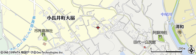 長崎県諫早市小長井町大搦228周辺の地図