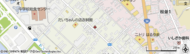 株式会社崎山建設　大村支店周辺の地図