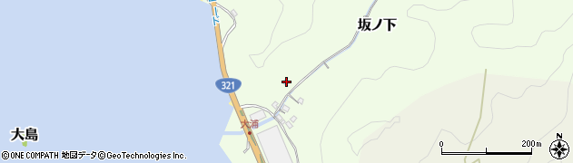 高知県宿毛市坂ノ下911周辺の地図