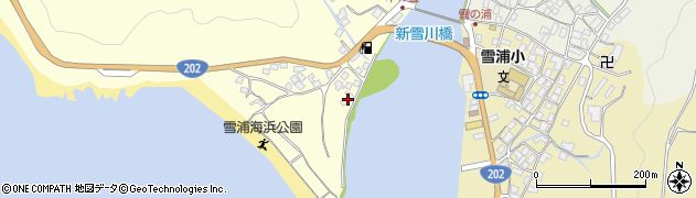 長崎県西海市大瀬戸町雪浦下釜郷610周辺の地図