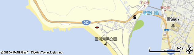 長崎県西海市大瀬戸町雪浦下釜郷615周辺の地図