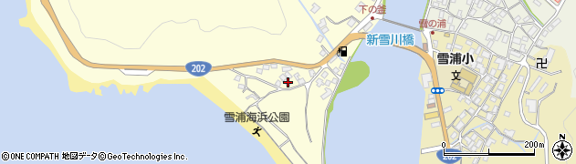 長崎県西海市大瀬戸町雪浦下釜郷622周辺の地図