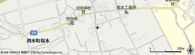 熊本県菊池市泗水町福本1662周辺の地図