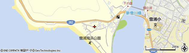 長崎県西海市大瀬戸町雪浦下釜郷621周辺の地図