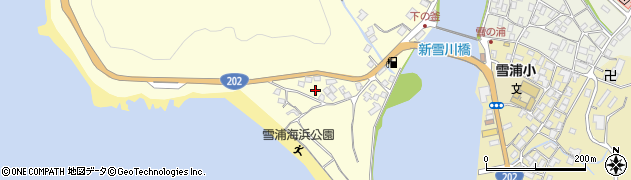 長崎県西海市大瀬戸町雪浦下釜郷631周辺の地図