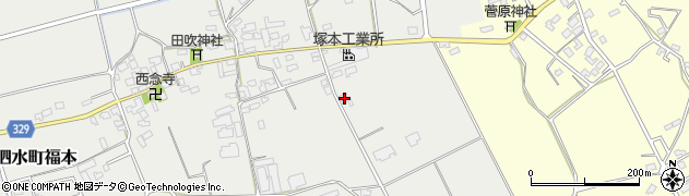 熊本県菊池市泗水町福本2257周辺の地図
