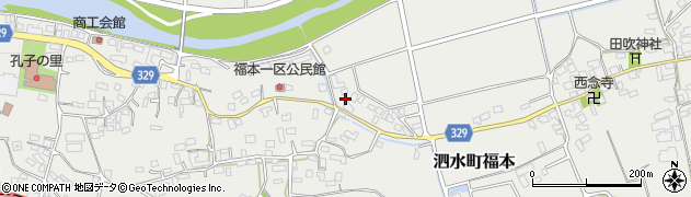 熊本県菊池市泗水町福本1476周辺の地図