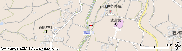 熊本県熊本市北区植木町山本1048周辺の地図