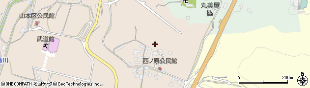 熊本県熊本市北区植木町山本616周辺の地図
