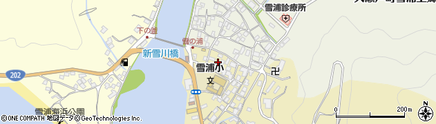 長崎県西海市大瀬戸町雪浦下郷1281周辺の地図