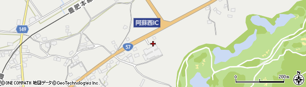 株式会社阿蘇ポリ周辺の地図