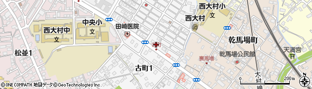 鈴木理容院周辺の地図