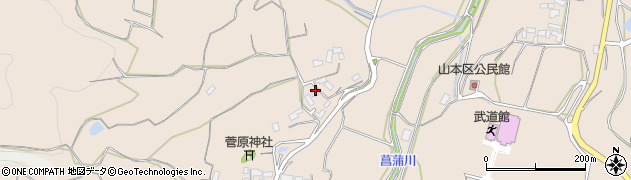 熊本県熊本市北区植木町山本1151周辺の地図