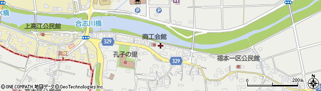 熊本県菊池市泗水町福本1013周辺の地図
