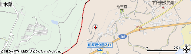 熊本県熊本市北区植木町鈴麦289周辺の地図