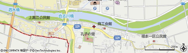 熊本県菊池市泗水町福本926周辺の地図