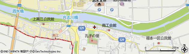 熊本県菊池市泗水町福本925周辺の地図