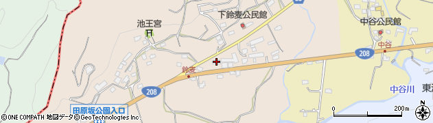 熊本県熊本市北区植木町鈴麦412周辺の地図
