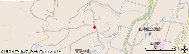熊本県熊本市北区植木町山本1434周辺の地図