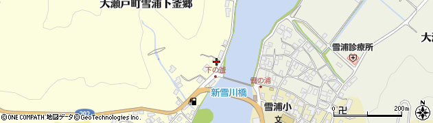 長崎県西海市大瀬戸町雪浦下釜郷513周辺の地図