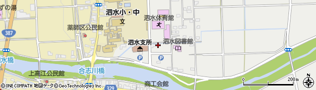 熊本県菊池市泗水町福本302周辺の地図