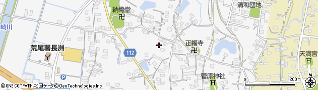 熊本県長洲町（玉名郡）清源寺周辺の地図