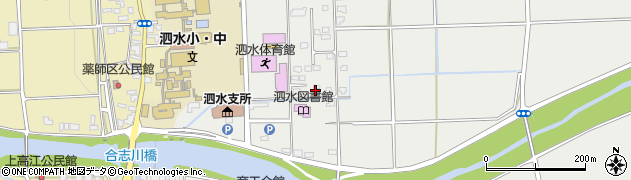 熊本県菊池市泗水町福本280周辺の地図