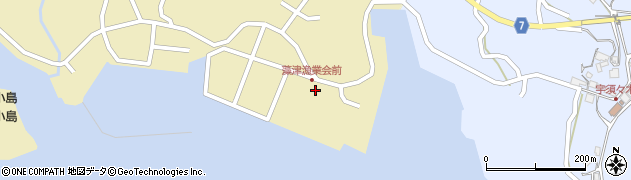 藻津簡易郵便局周辺の地図