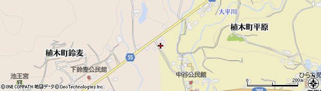 熊本県熊本市北区植木町鈴麦19周辺の地図