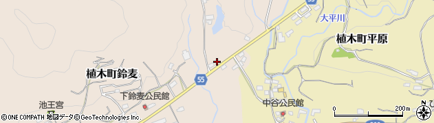 熊本県熊本市北区植木町鈴麦30周辺の地図