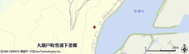長崎県西海市大瀬戸町雪浦下釜郷409周辺の地図