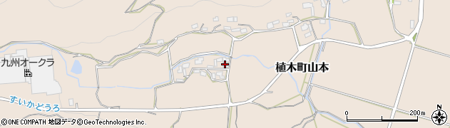 熊本県熊本市北区植木町山本1769周辺の地図