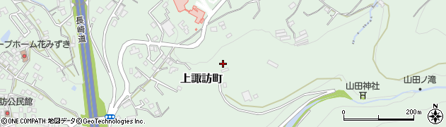 長崎県大村市上諏訪町周辺の地図