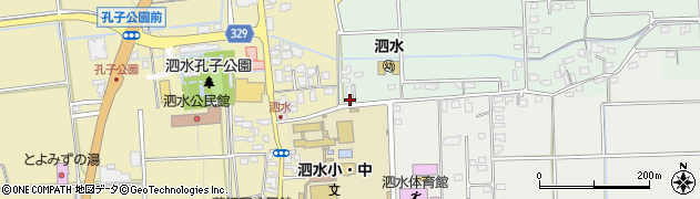 熊本県菊池市泗水町吉富1589周辺の地図