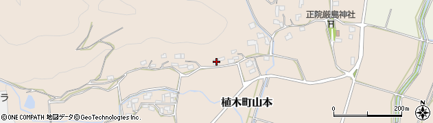 熊本県熊本市北区植木町山本1918周辺の地図