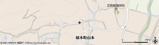 熊本県熊本市北区植木町山本1947周辺の地図