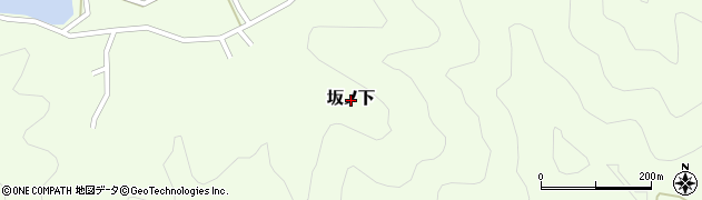 高知県宿毛市坂ノ下周辺の地図