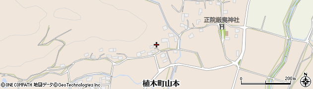熊本県熊本市北区植木町山本2005周辺の地図