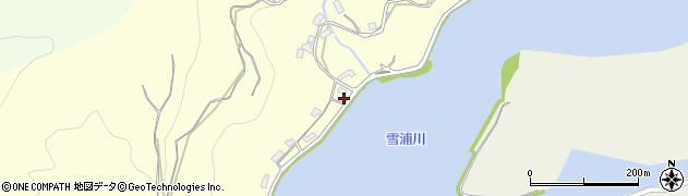 長崎県西海市大瀬戸町雪浦下釜郷365周辺の地図