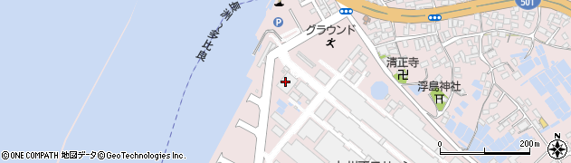 株式会社不二サッシ九州周辺の地図