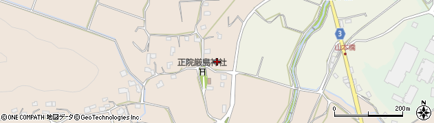 熊本県熊本市北区植木町山本96周辺の地図