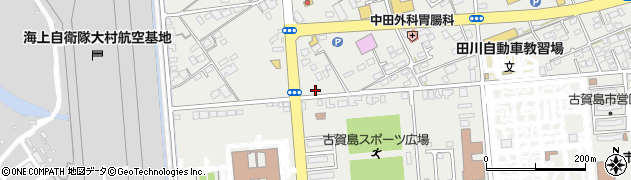 長崎県大村市古賀島町324周辺の地図