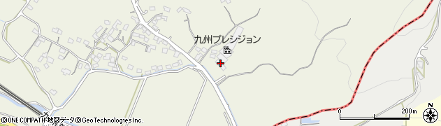 株式会社九州プレシジョン　玉名工場周辺の地図