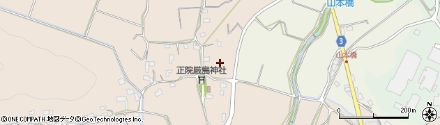 熊本県熊本市北区植木町山本66-1周辺の地図